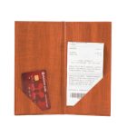 FAMINTÁS MŰBŐR SZÁMLATARTÓ, CSÁRÓ, LOGÓZHATÓ