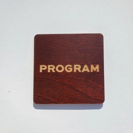 PROGRAM KÁRTYA, ÖNTAPADÓS, SÖTÉTBARNA