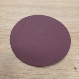 Bőr poháralátét, bordó