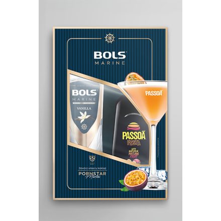 Pornstar Martini pdd. (Bols Vanilla 0,5L 37,5% +Passoa 0,7l 17%)