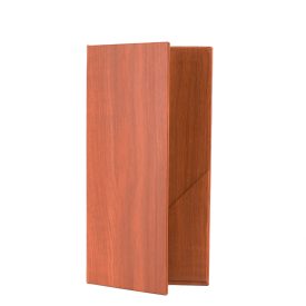   Famintás műbőr fizetőmappa, csáró, 10×20 cm, 2 eltérő füllel